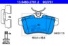 PEUGE 1608681680 Brake Pad Set, disc brake